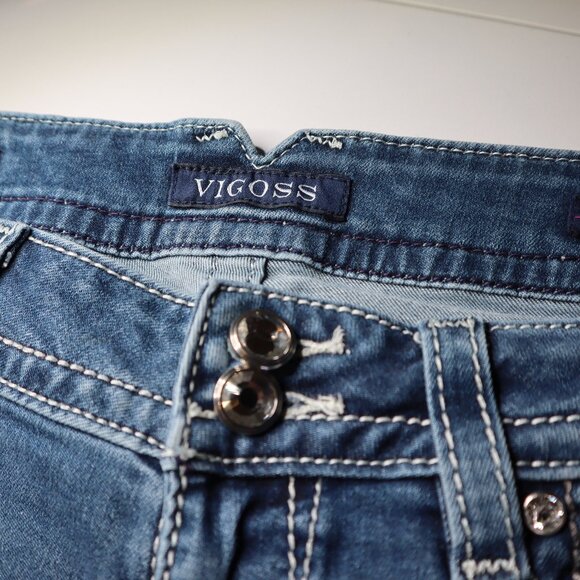 Vigoss The Chelsea Skinny Jeans, Size 9/10, Length 31 - Picture 4 of 6